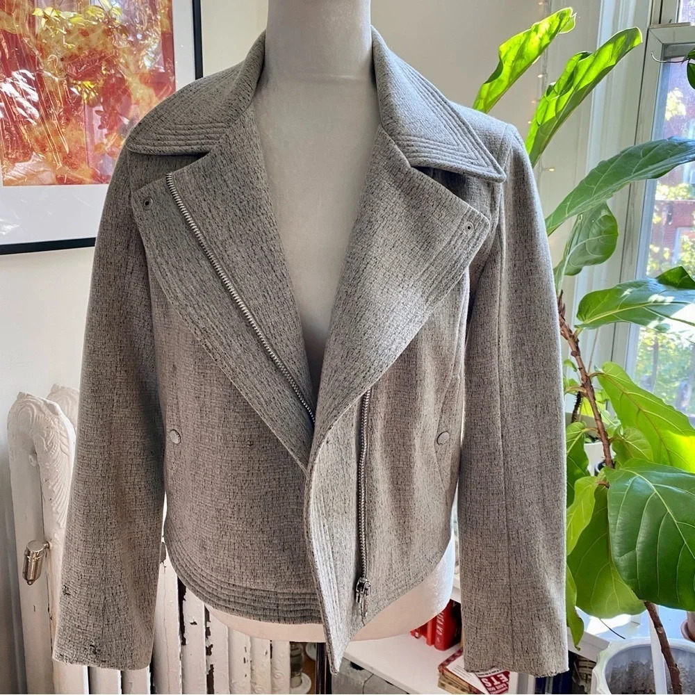 Rag & bone Women's Wool Moto Jacket - Picture 15 of 16